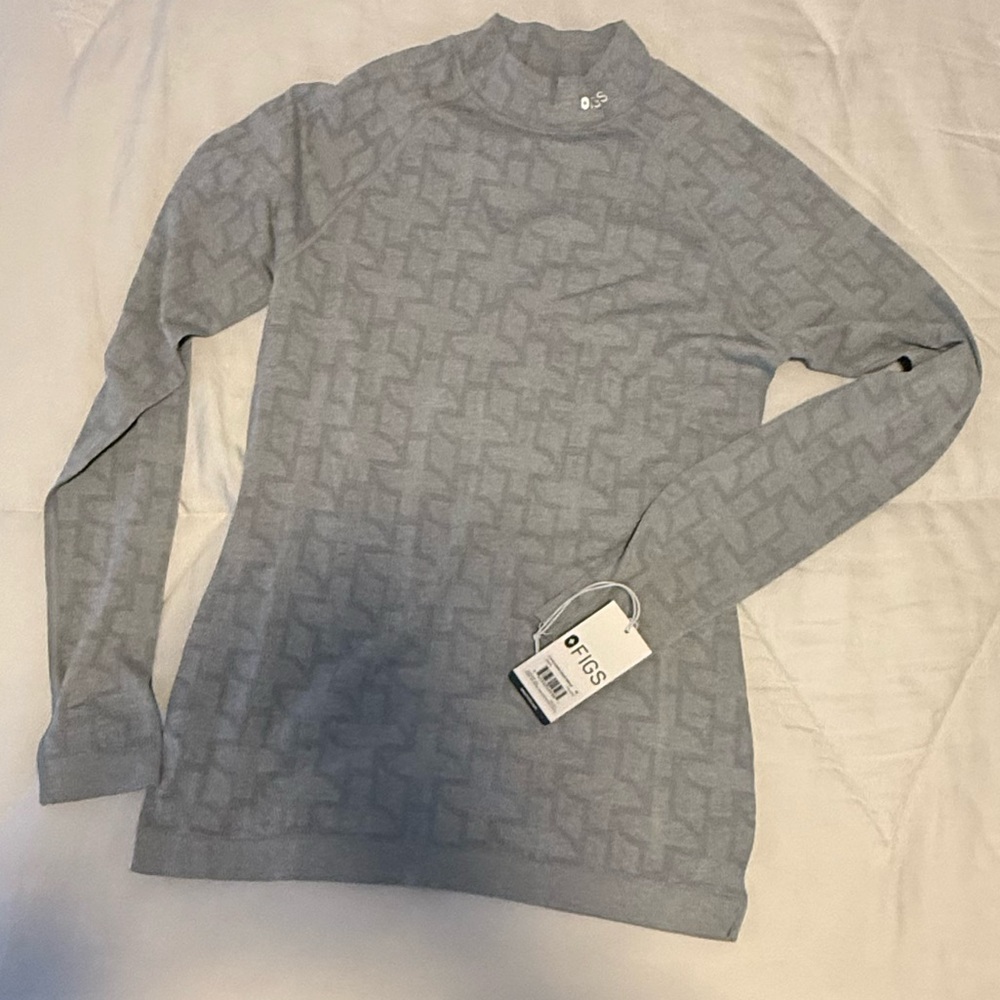 FIGS NWT Salta mock-neck
